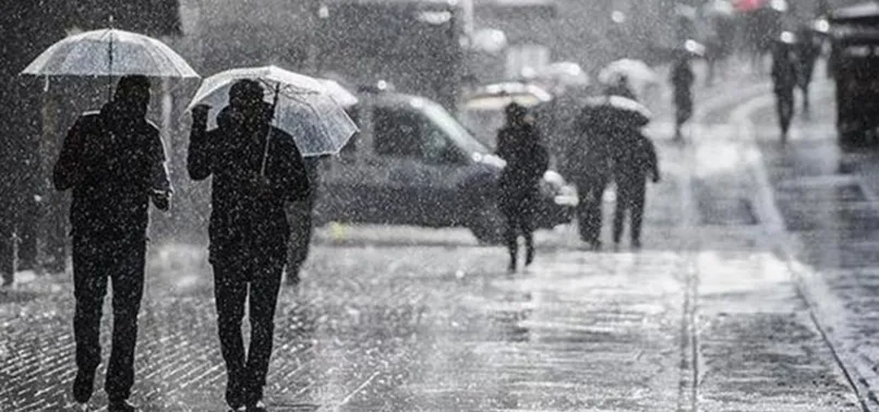 Meteoroloji'den Marmara Bölgesi'nde kuvvetli yağış uyarısı