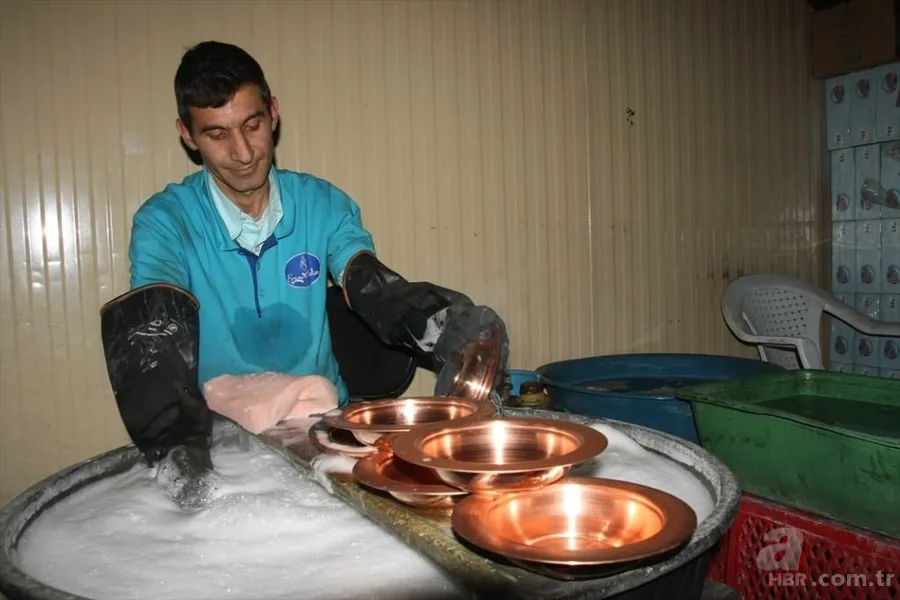 Unutulmaya yüz tutmuş meslek bakırcılık yeniden canlanmaya başladı 11
