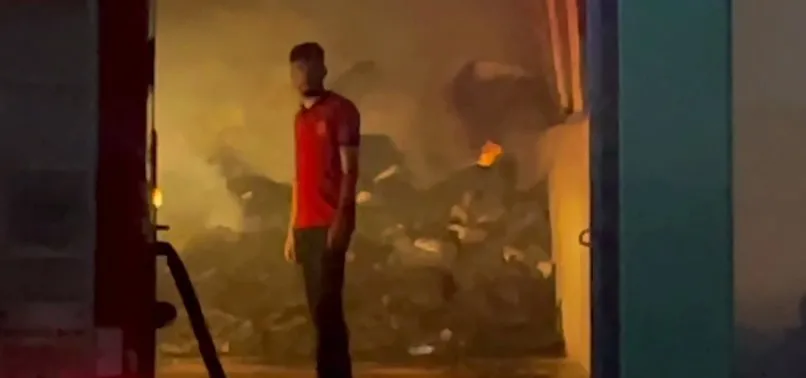 Kurulma aşamasındaki yağ fabrikasında yangın!