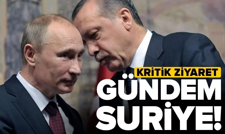 Son dakika: Başkan Erdoğan ile Putin’in görüşmesinde gündem Suriye