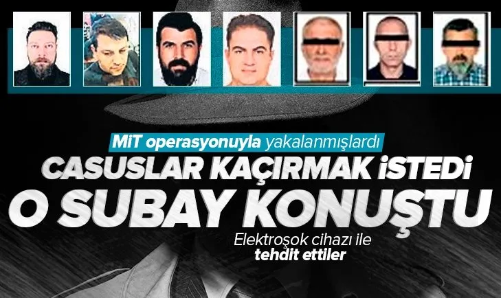 Casusların kaçırmak istediği subay Mohammed Rezaei konuştu! Elektroşok ile tehdit ettiler