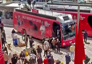CHP'de tahliye için polis devrede