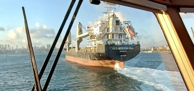Haydarpaşa açıklarında kargo gemisi arızası!