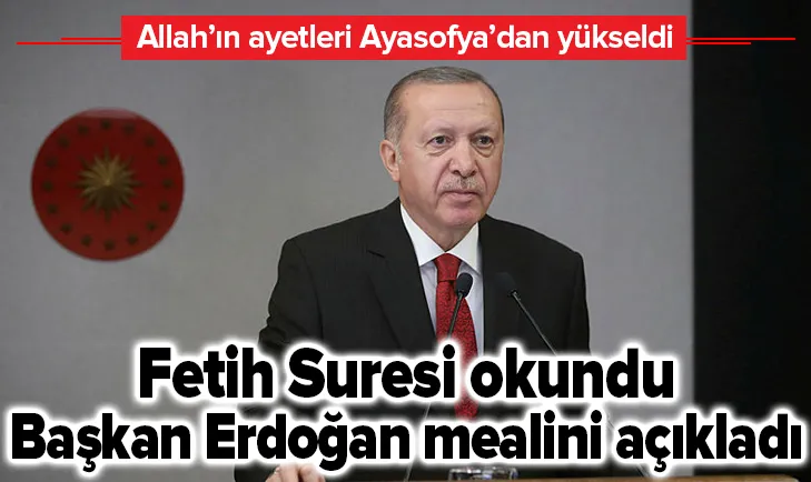 Ayasofya'da İstanbul'un Fethi etkinliği başladı