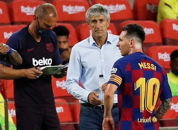 Barcelona'da beklenen ayrılık gerçekleşti! Quique Setien görevinden alındı - 1