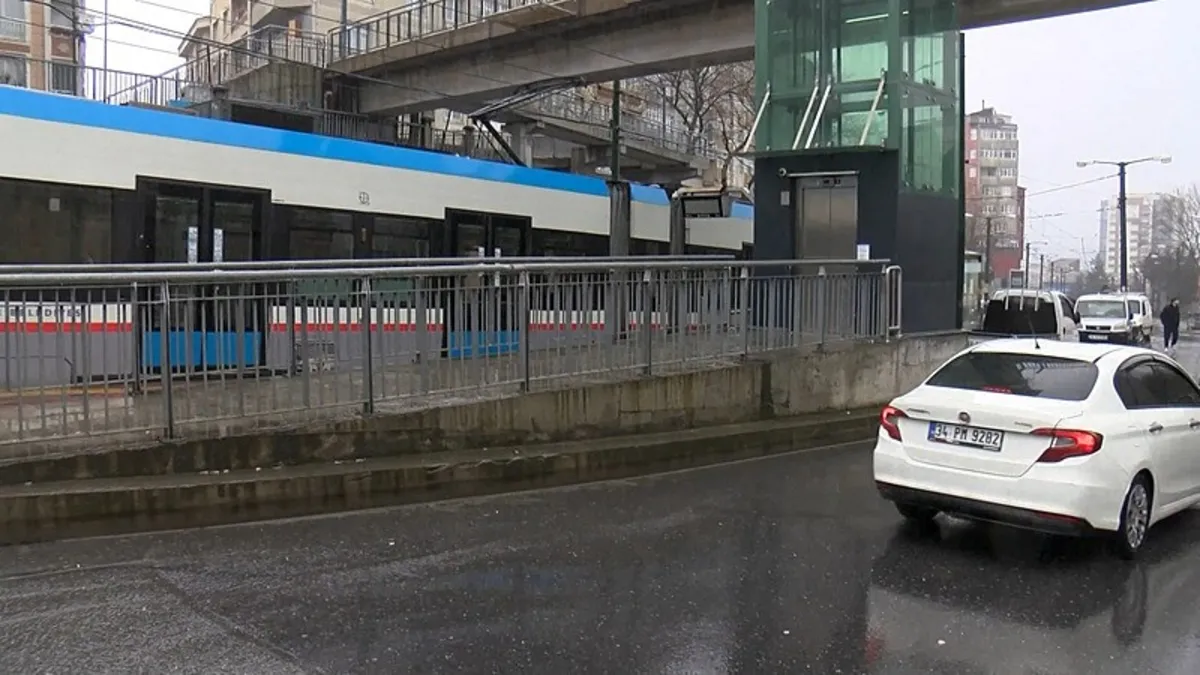 T1 Kabataş-Bağcılar Tramvay Hattı’nda arıza