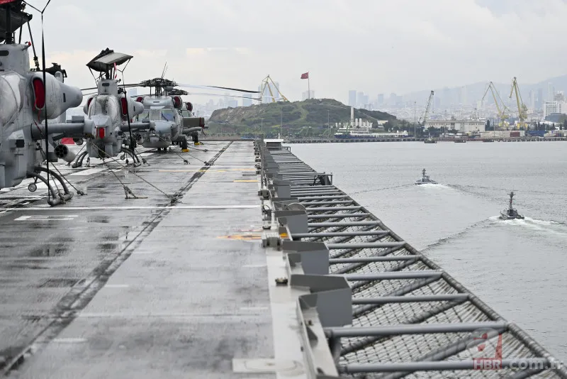 Dünyanın ilk SİHA gemisi TCG Anadolu Yunan basınında! Mavi Vatan'ı titreten büyük pazartesi 22