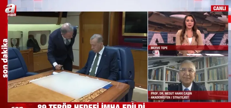 Mesut Hakkı Caşın A Haber'de PKK'nın inlerinin vurulduğu Pençe Kılıç Hava Harekatını değerlendirdi! Türkiye oyunu bozdu