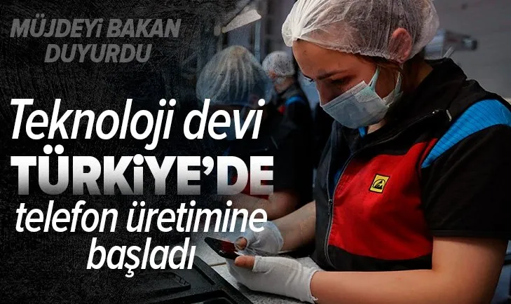 Teknoloji devi TCL Türkiye'de akıllı telefon üretimine başladı