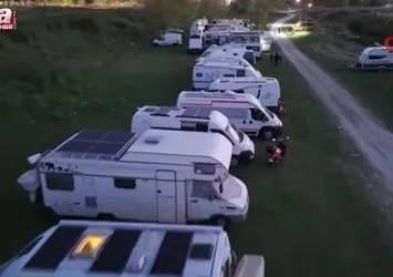 Edirne'ye karavan akını başladı