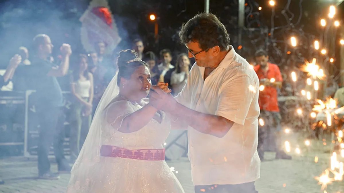 Muğla'da down sendromlu Nilay'ın düğün hayali gerçek oldu