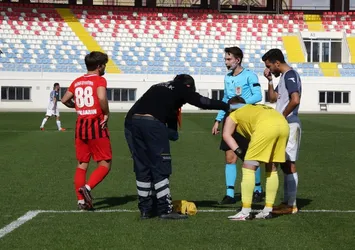 Bölgesel Amatör Lig maçında ender görülen olay