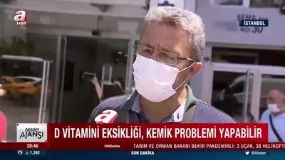 D vitamini eksikliği hastalığa yol açabilir