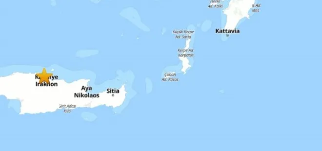 Son dakika: Ege Denizi’nde 4,5 büyüklüğünde deprem