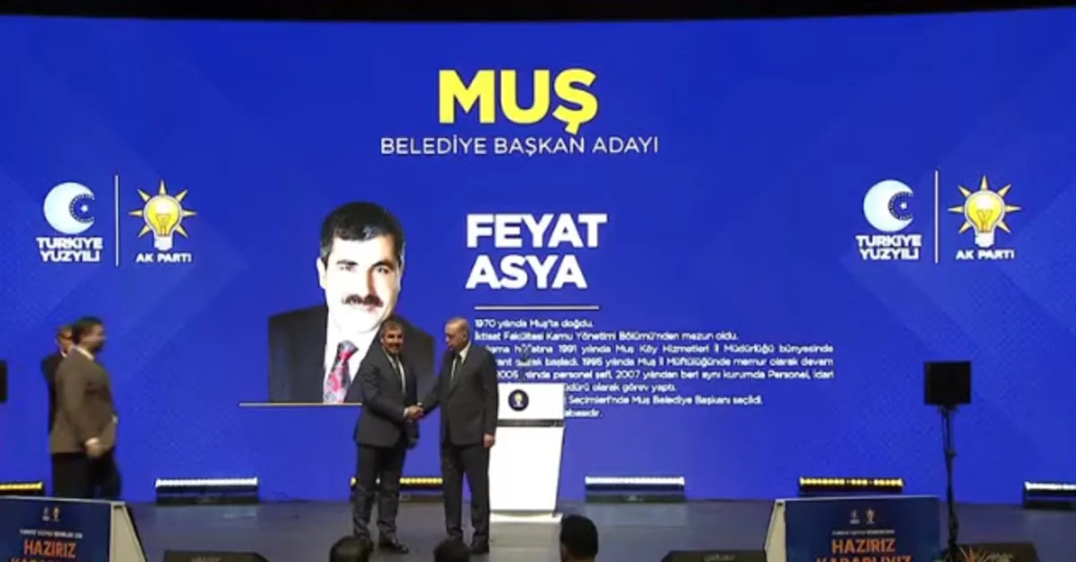 AK Parti Muş adayı Feyat Asya oldu