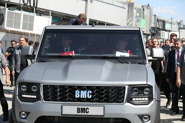 Başkan Erdoğan, yerli pikap aracı kullandı - 2