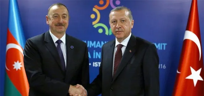 Başkan Erdoğan Azerbaycan Cumhurbaşkanı Aliyev’i kutladı