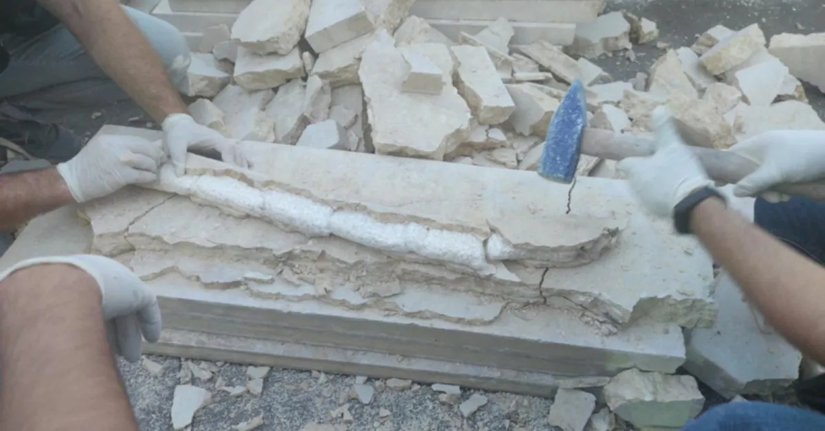 Liman'da büyük operasyon! Betonun içinden çıktı! 313 milyon TL değerinde...