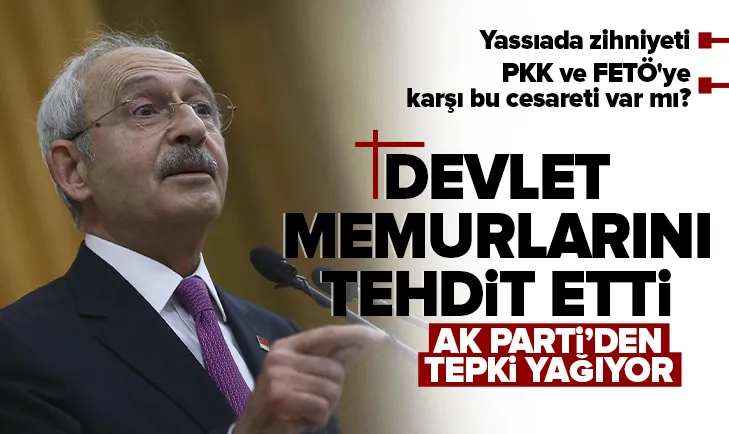 AK Parti’den Kılıçdaroğlu’na sert tepki!
