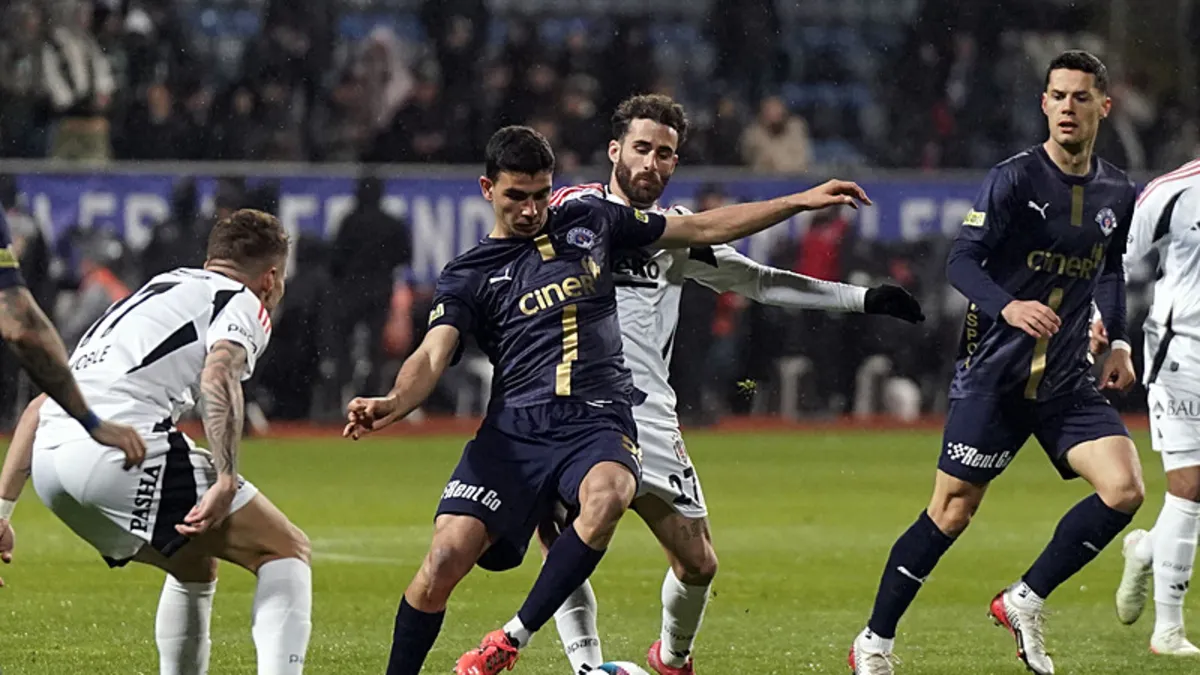 Beşiktaş Kasımpaşa ile berabere kaldı!