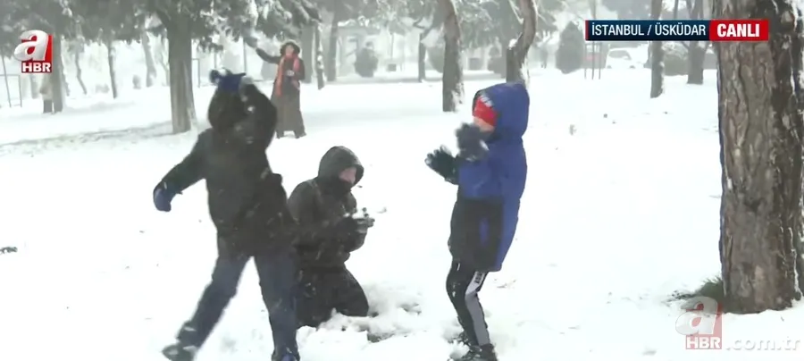 Megakent beyaza büründü! A Haber ekipleri kar nöbetinde: İşte İstanbul'dan kar manzaraları 12