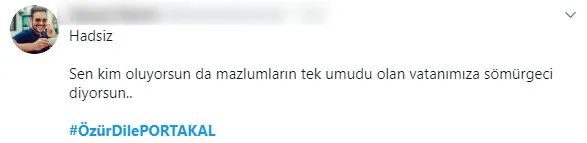 Fatih Portakal’ın küstah sözlerine tepki yağdı