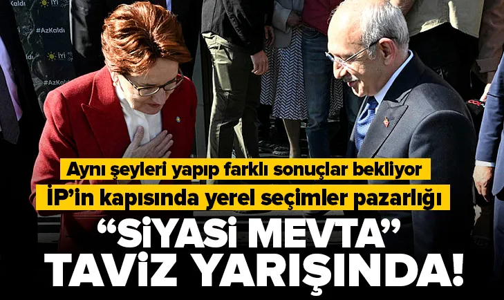 Kılıçdaroğlu taviz yarışında!