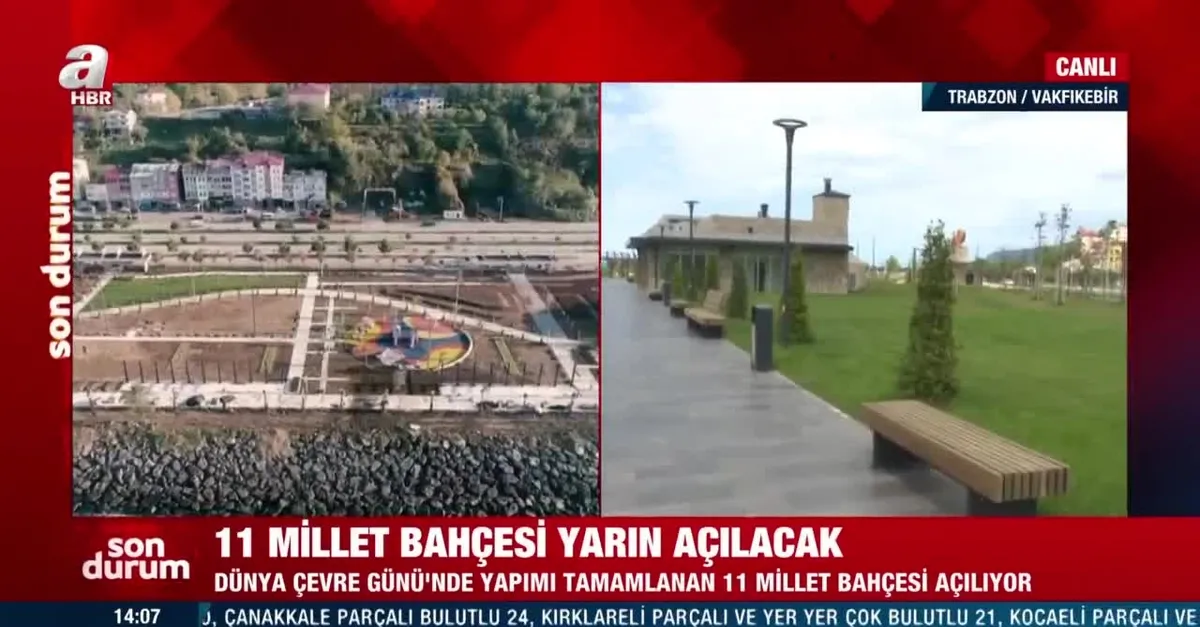 11 millet bahçesi yarın açılacak