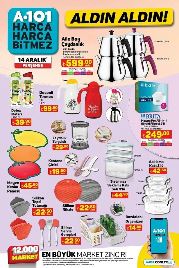 A101 16 Aralık aktüel indirim kataloğu yayınlandı! A101’e 125 CC Benzinli Motosiklet, Toshiba smart TV, Duvar Tipi Isıtıcı ve daha fazlası satışta