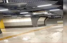 Yağışların ardından metroyu su bastı!