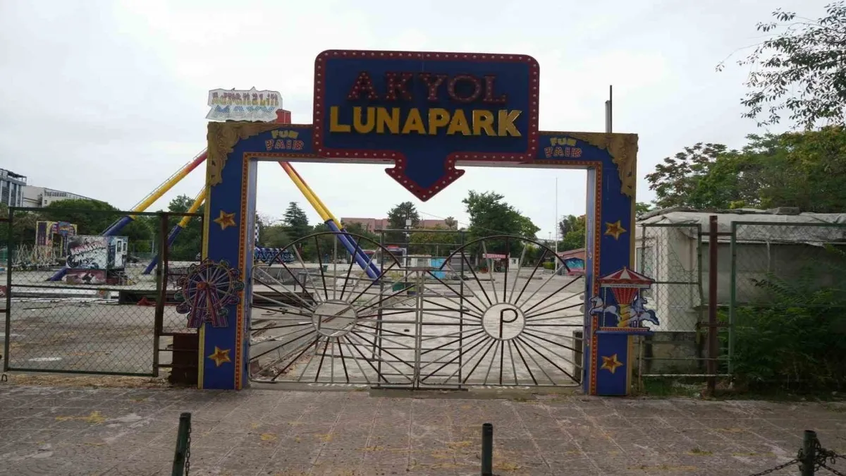 Samsun'da 53 yıllık lunapark tarih oldu