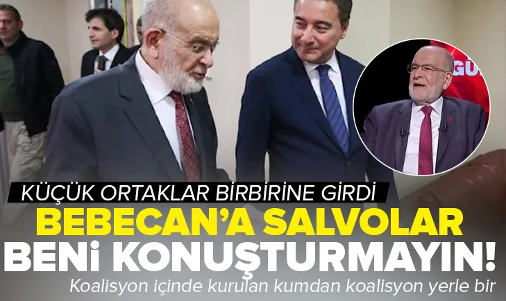 Küçük ortaklar birbirine girdi!