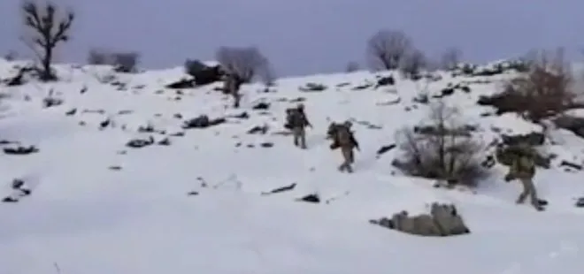 Jandarma Genel Komutanlığı ’Kapan-6 Zori Operasyonu’ndan görüntüler paylaştı