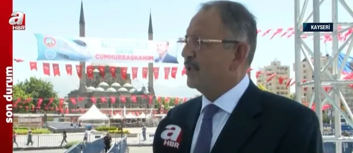 Ankara-Yerköy-Kayseri Hızlı Tren Hattı temeli atıldı! Başkan Erdoğan’dan önemli açıklamalar