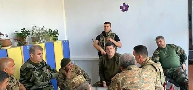 Sözde Karabağ lideri Arayik Harutyan’ın SİHA paniği! Toplantıyı anaokulunda yaptılar