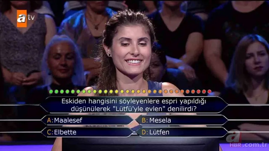 Milyoner tarihine geçen cevap! Kim Milyoner Olmak İster 833.yeni bölüm soru ve cevapları! 22