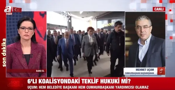 Belediye başkanları göreve devam ederken cumhurbaşkanı yardımcısı olabilir mi? Mehmet Uçum A Haber’de açıkladı: Anayasa’ya aykırı