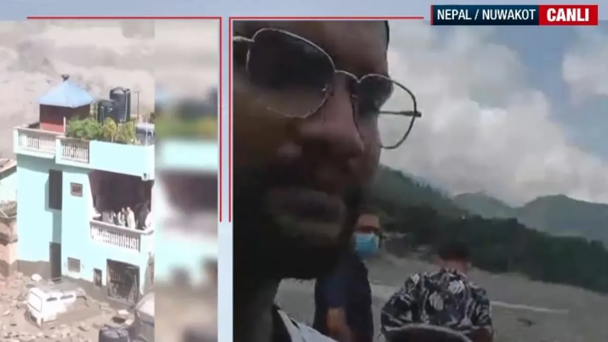 A Haber Nepal'den canlı yayında!