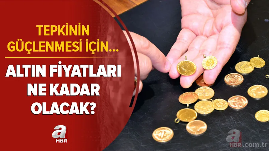 Yatırımcıların gözü orada! Altın fiyatları ne olacak? 1 Mart gram, çeyrek altın ne kadar oldu? Tepkinin güçlenmesi için... 1