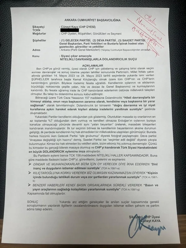 1687189490912.jpg CHP'li isimden DEVA Gelecek ve Saadet Partisi'ne dolandırıcılık davası! Kaptırılan vekillerin acısı hala taze... - 8