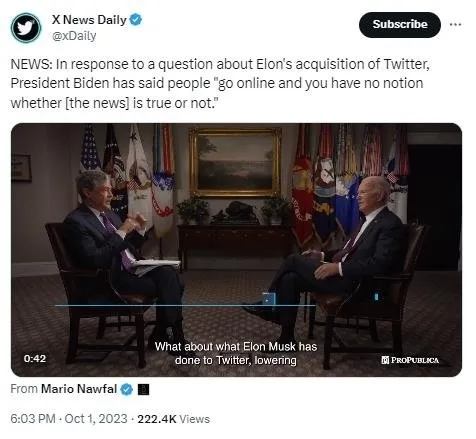 Elon Musk’tan ABD Başkanı Biden’a ’ceset’ göndermesi!