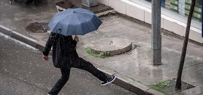 Erzurum'da kuvvetli sağanak etkili oldu