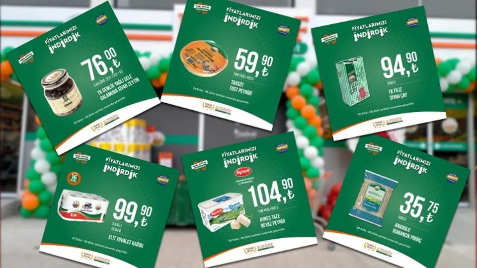 Tarım kredi market indirimleri 3 gün sonra bitiyor! 22.25 TL'ye Kırımızı Mercimek, 23.90 TL'ye dev Kağıt Havlu, 99.90 TL'ye Tuvalet Kağıdı, 114 TL'ye yer alıyor