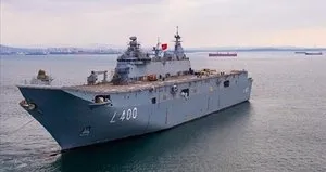 İşte Türkiye’nin en büyük savaş gemisi!