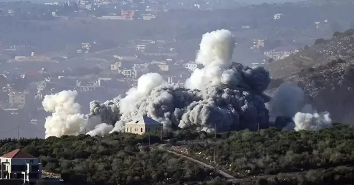 İsrail, Lübnan'ı vurdu!