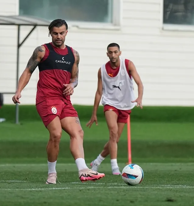 Galatasaray Beşiktaş maçı hazırlıklarını sürdürdü