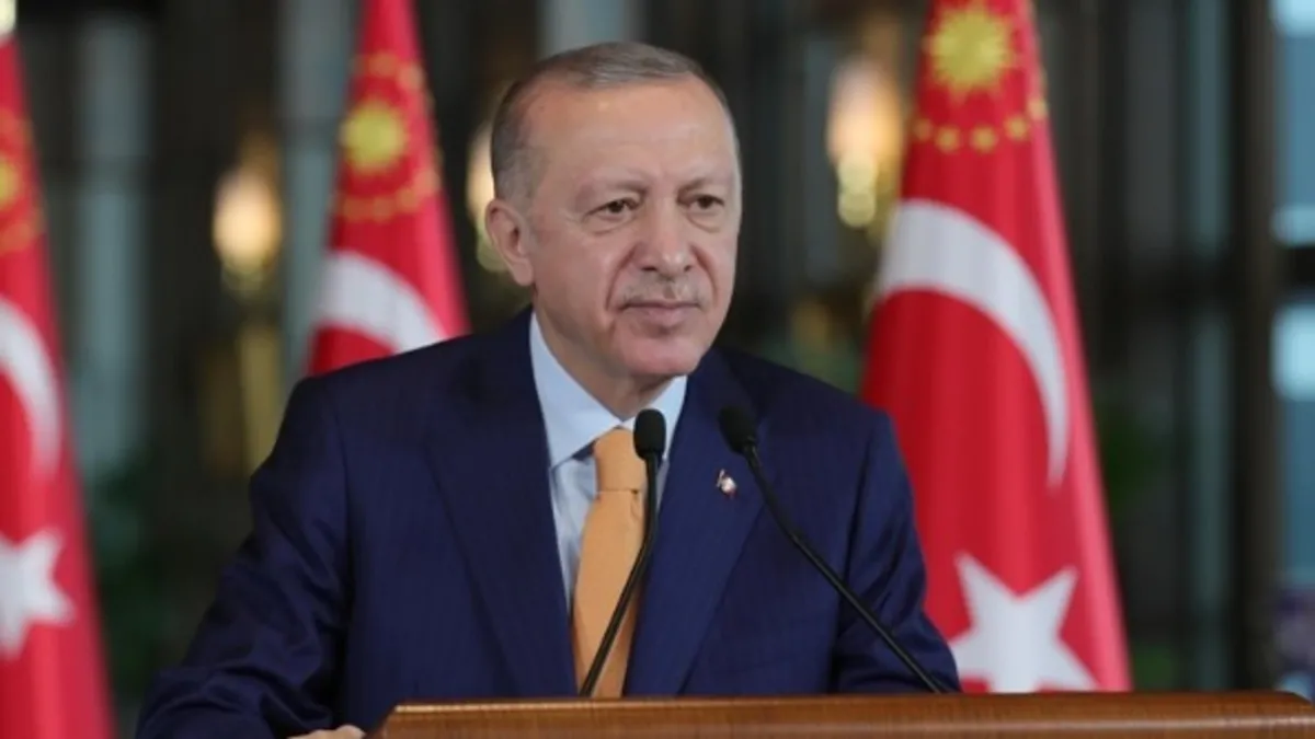 Başkan Erdoğan Ay Yola grubunu kabul etti