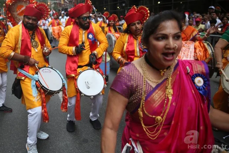 New York sokaklarında Hindistan rüzgarı