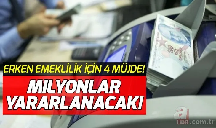 Son dakika erken emeklilik müjdesi! Yıpranma payı kimleri kapsıyor? Askerlik ve doğum borçlanması nasıl yapılır?