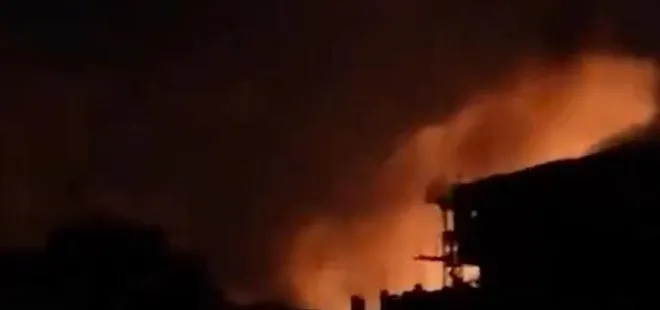 Katil İsrail kana doymuyor! İsrail savaş uçakları Gazze’nin Han Yunus kentine şiddetli hava saldırısı düzenledi